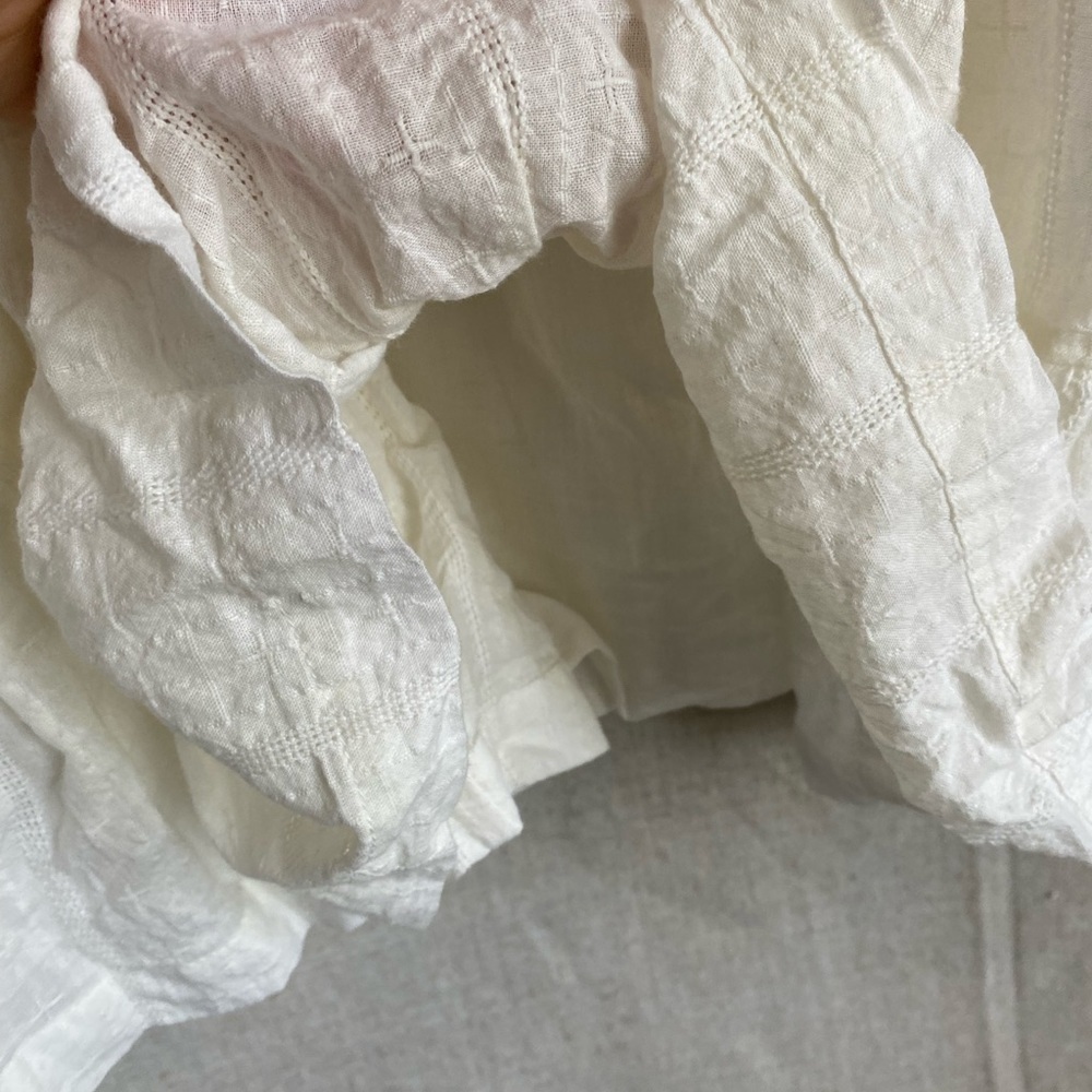 Cleobella White Off-Shoulder Mini Dress - Picture 5 of 13